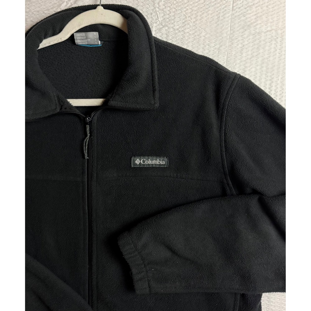 Columbia Mens Steens Mountain Full Zip Fleece Jacket Black Large WM3220